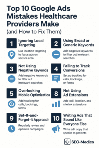 Top 10 Healthcare Google Ad PPC Tips